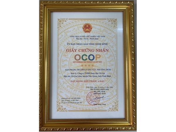 Trà hoa vàng Cúc Phương 30gr