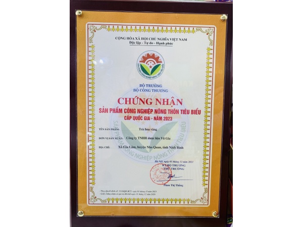Trà hoa vàng Cúc Phương 30gr