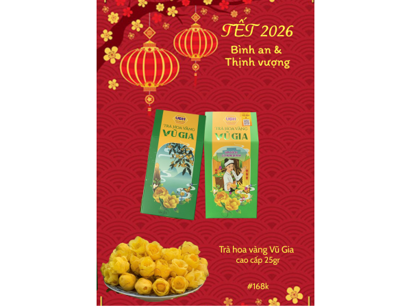 Trà hoa vàng Vũ Gia 25gr