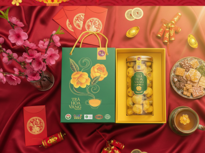 Trà hoa vàng Vũ Gia thượng hạng 45gr