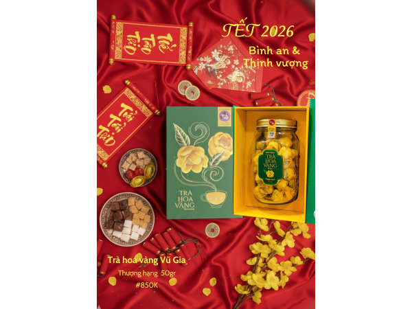 Trà hoa vàng Vũ Gia thượng hạng 50gr