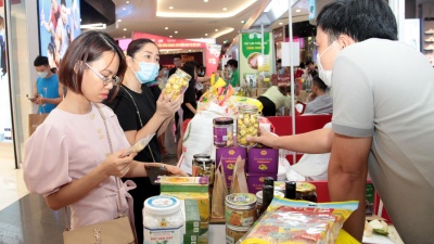 Công viên trà hoa vàng Ninh Bình tham gia XTTM Trà hoa vàng Cúc Phương tại sự kiện sản phẩm OCOP Hà Nội 8.2022