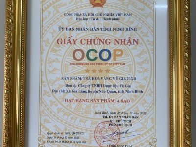 Trà hoa vàng Vũ Gia  (Cao cấp)