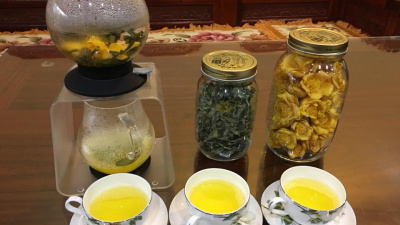 HƯỚNG DẪN PHA TRÀ HOA VÀNG