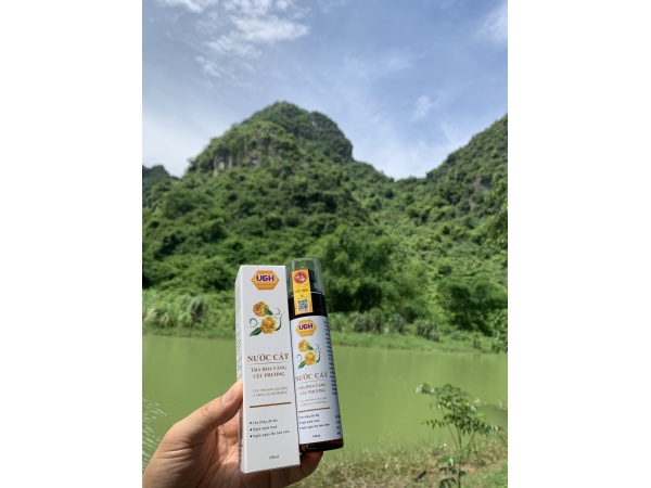 Nước cất Trà hoa vàng Cúc phương 100ml