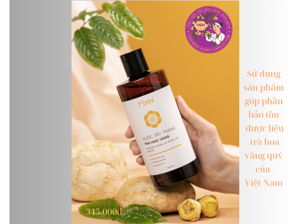 Nước tẩy trang Trà hoa vàng Cúc phương