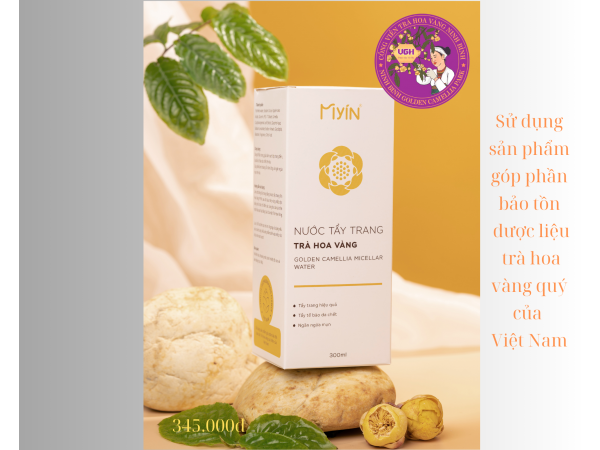 Nước tẩy trang Trà hoa vàng Cúc phương