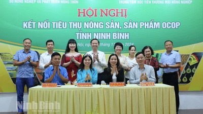 Hội nghị kết nối tiêu thụ nông sản, sản phẩm OCOP tỉnh Ninh Bình