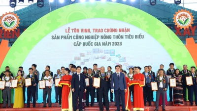 Lễ đón nhận Sản phẩm tiêu biểu Quốc gia